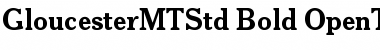 Download Gloucester MT Std Bold Font Title Preview