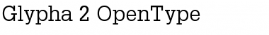 Download Glypha 55 Roman Font Title Preview