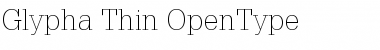 Download Glypha 35 Thin Font Title Preview