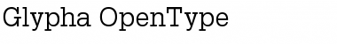 Download Glypha 55 Roman Font Title Preview