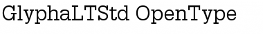Download Glypha LT Std 55 Roman Font Title Preview