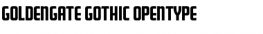 Download GoldenGate-Gothic Regular Font Title Preview