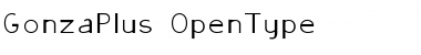 Download GonzaPlus Regular Font Title Preview