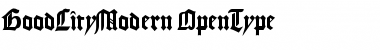Download GoodCityModern Regular Font Title Preview