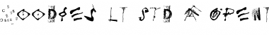 Download Goodies LT Std A Regular Font Title Preview