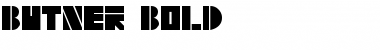 Download Butner Bold Font Title Preview