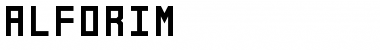 Download Alforim Regular Font Title Preview