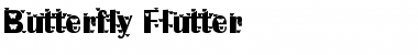Download Butterfly Flutter Regular Font Title Preview