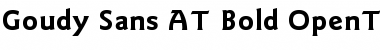 Download Goudy Sans AT Bold Regular Font Title Preview