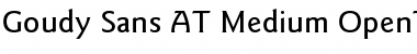 Download Goudy Sans AT Medium Regular Font Title Preview