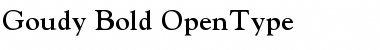 Download Goudy Bold Font Title Preview