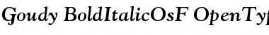 Download Goudy Bold Italic OsF Font Title Preview