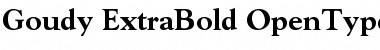 Download Goudy Extra Bold Font Title Preview