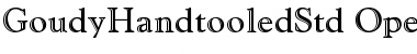 Download Goudy Handtooled Std Regular Font Title Preview