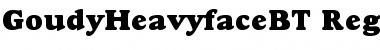 Download Goudy Heavyface Regular Font Title Preview