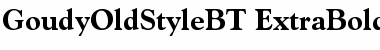 Download Goudy Old Style Extra Bold Font Title Preview