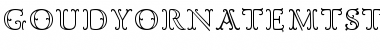 Download Goudy Ornate MT Std Regular Font Title Preview