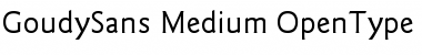 Download ITC Goudy Sans Medium Font Title Preview