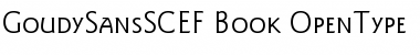 Download GoudySansSCEF Book Font Title Preview