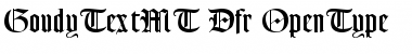 Download Goudy Text MT Dfr Font Title Preview