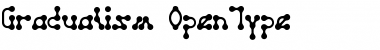 Download Gradualism Regular Font Title Preview