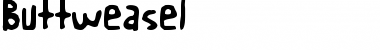 Download Buttweasel Regular Font Title Preview