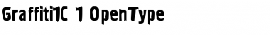 Download Graffiti1C Regular Font Title Preview
