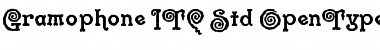 Download Gramophone ITC Std Regular Font Title Preview
