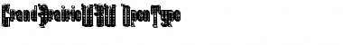Download Grand Prairie WBW Regular Font Title Preview