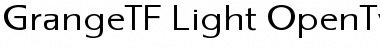Download GrangeTF-Light Regular Font Title Preview