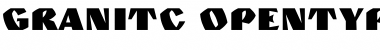 Download GranitC Regular Font Title Preview