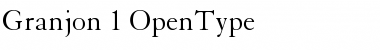 Download Granjon Roman Font Title Preview