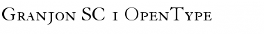 Download Granjon Small Caps & Old Style Figures Font Title Preview