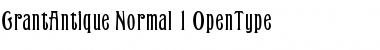Download GrantAntique Regular Font Title Preview