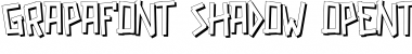 Download GRAPAFONT DemiBold shadow Font Title Preview