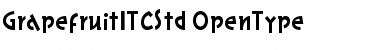 Download Grapefruit ITC Std Regular Font Title Preview