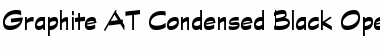 Download Graphite AT Condensed Black Regular Font Title Preview