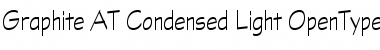 Download Graphite AT Condensed Light Regular Font