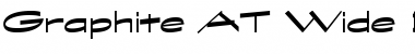 Download Graphite AT Wide Bold Regular Font Title Preview