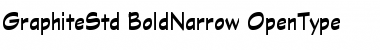 Download Graphite Std Bold Narrow Font Title Preview