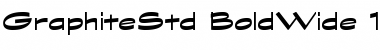Download Graphite Std Bold Wide Font Title Preview
