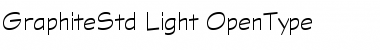 Download Graphite Std Light Font Title Preview