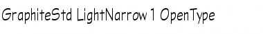 Download Graphite Std Light Narrow Font Title Preview