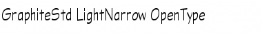 Download Graphite Std Light Narrow Font Title Preview