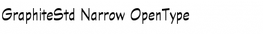 Download Graphite Std Narrow Font Title Preview