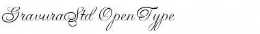 Download Gravura Std Regular Font Title Preview