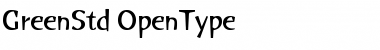 Download Green Std Regular Font Title Preview