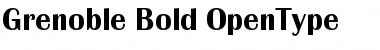 Download Grenoble-Bold Regular Font Title Preview
