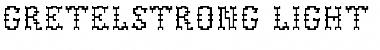Download GretelStrong Light Font Title Preview