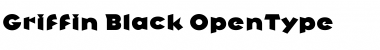 Download Griffin Black Font Title Preview